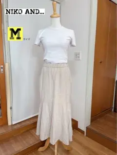 【美品♡】Niko and… リネンレーヨンマーメイドスカート