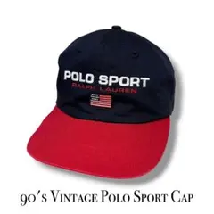 90s 台湾製 POLO SPORT キャップ ポロスポーツ ポロスポ