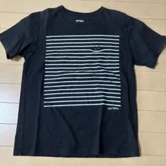 graniph グラニフ 猫 Tシャツ ブラック SS