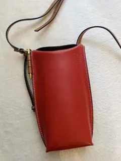 【美品】LOEWE スマホショルダーバッグ　ゲート