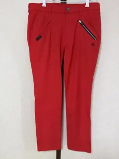 【美品】ルコック　ゴルフ用パンツ 冬用裏起毛 w88cm