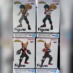 僕のヒーローアカデミア Figuno 爆豪勝己 緑谷出久 全4種セット