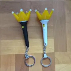 10th] BIGBANG LIGHT STICK KEYRING ホワイト - メルカリ