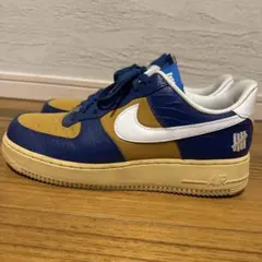 Undefeated Nike Air Force 1 ネイビー/ブラウン