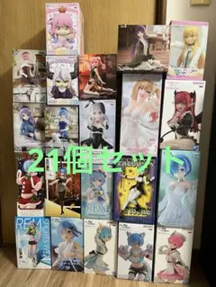 美少女フィギュアまとめ売り　21個セット