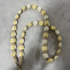 花柄　ショルダーストラップ