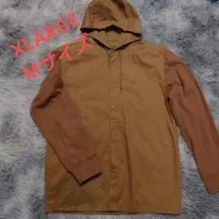 フード付き切り替えシャツ XLARGE Mサイズ