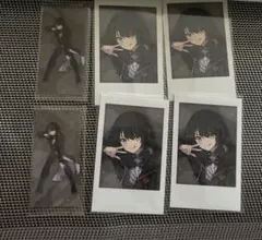 ましろ爻 チェキ ステッカー 6点セット 5周年 にじさんじ