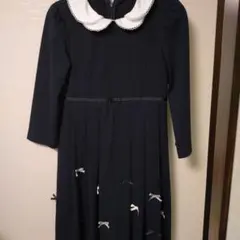 any FAM ワンピース　ネイビー　140cm