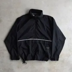 00s NIKEナイキ ナイロンジャケット アノラックパーカーXL黒シュプリーム