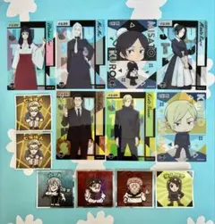 呪術廻戦 カード ＆シール 12枚セット まとめ売り