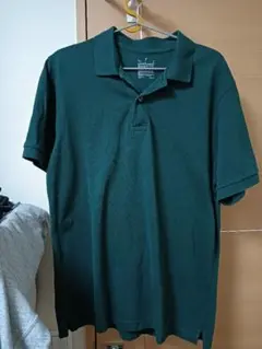 無印良品　ポロシャツ　グリーン　Mサイズ