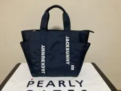 ジャックバニー　カートバッグ　定番モデル　ネイビー　美品のサムネイル