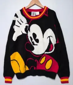 VINTAGE ミッキーマウス ディズニー DISNEY レトロ セーター XL