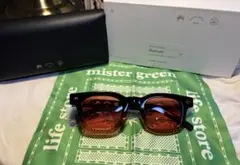 箱付きmister green × akila サングラス