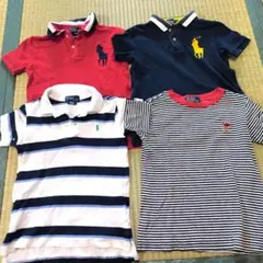ポロラルフローレンのポロシャツ　4枚セット 100〜110cm 4T