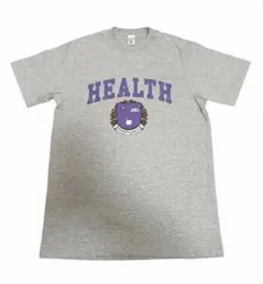 Sporty & Rich スポーツ&リッチ HEALTH Tシャツ グレー Sのサムネイル