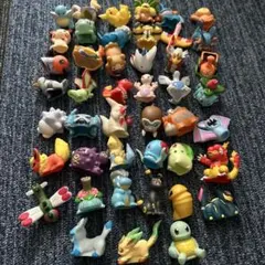 て*ん様 ポケモンキッズまとめ売り 指人形　ソフビ　ゆび人形　フィギュア　45体