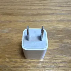 正規品Apple USB電源アダプター ホワイト 角型　純正