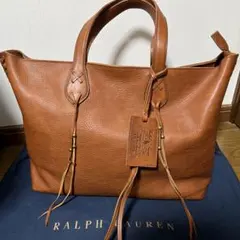RALPH LAURENラルフローレン ヴィンテージ 革 レザー トートバッグ
