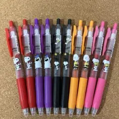 スヌーピー サラサクリップボールペン 10点セットのサムネイル