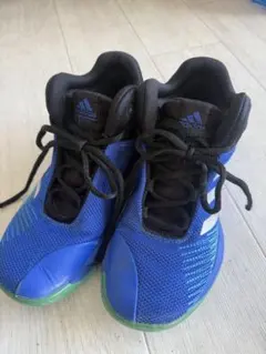 adidas 青黒 スニーカー22センチ