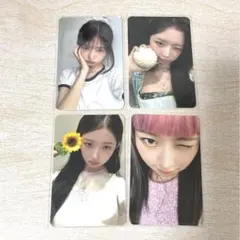 IVE レイ　secret qqmusic トレカ　4枚セット qq