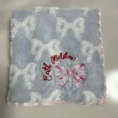 Cath Kidston タオルハンカチ リボン柄 ライトブルーのサムネイル