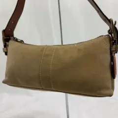 ⭐希少モデル希少カラー⭐COACH スエード アクセサリーポーチ - メルカリ