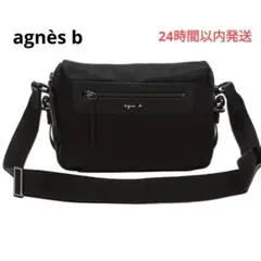 極美品 アニエスベー ショルダー カメラ バッグ ブラック 最終価格❣️極美品❣️agnes b.アニエスベーショルダーバッグ