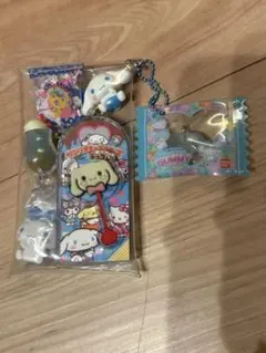 ガチャ詰めポーチ　サンリオ　シナモロール