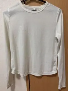 GU ソフトリブクルーネックT(長袖)