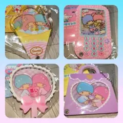 【カスタムアクリルチャーム】サンリオ キキララ キーホルダー ４点セット