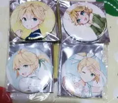 鏡音レン、リン　缶バッジセット 4種