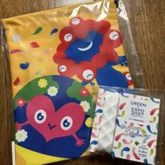 EXPO ミャクミャク トゥンクトゥンク　巾着　ポーチ　万博