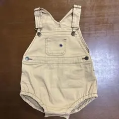 Polo ベージュ オーバーオール