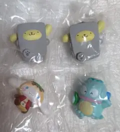 さんりおきゃらくたーず どろろ～ん妖怪ふぃぎゅあ 4個セット ①