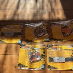 NARUTO一番くじ　H賞ラバーアソート5種