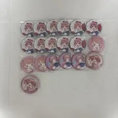 カラフルピーチ　のあ　ファンミ　直筆　サンリオ　ダイナー　缶バッチ　19点