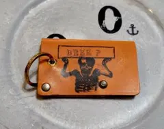 キーケース　本革　レザークラフト