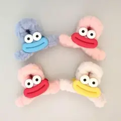 新品 ソーセージリップモンスター ヘアクリップ4点