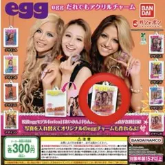 egg だれでもアクリルチャーム　デザインH