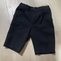 フォーマル ズボン ブラック ハーフパンツ