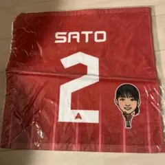 バレーボール女子日本代表　佐藤淑乃　直筆サイン入りタオル　NECレッドロケッツ 女子バレー 佐藤 淑乃 NECレッドロケッツ川崎 2024-25大同生命SV