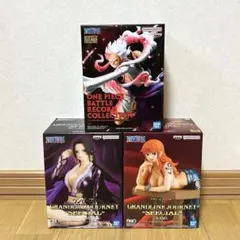 ワンピース ルフィ・ハンコック・ナミ 3個セット