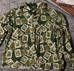 nano univers 総柄シャツ