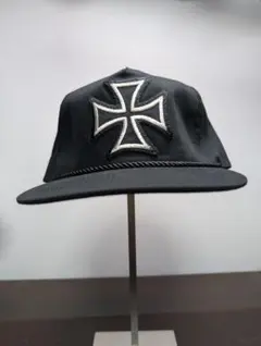 新品◾️キャップ◾️ブラック◾️アイアンクロス◾️chopper◾️バイカー◾…