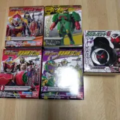 未開封ソフビヒーロー仮面ライダー４箱セット売り（ロックシードオマケ）