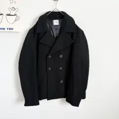 ブラウニー　Pコート　カジュアル　すっきりシルエット◎ シンプル　万能