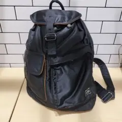 ポーター　タンカー　バックパック　美品　ブラック